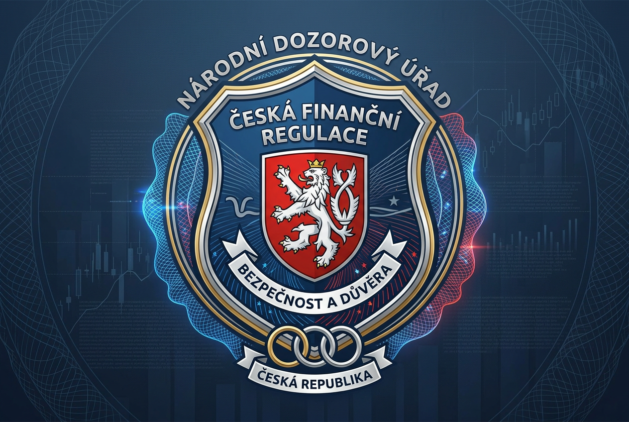 Logo Ministerstva financí ČR s ochrannými prvky